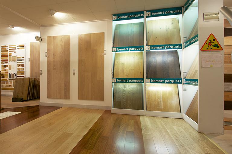 Salle d'exposition Bemart Parquets