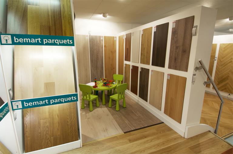 Salle d'exposition Bemart Parquets