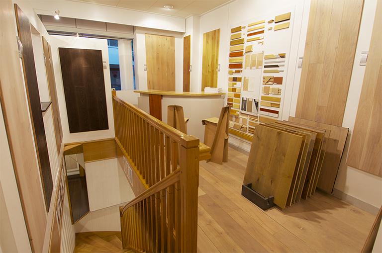 Salle d'exposition Bemart Parquets