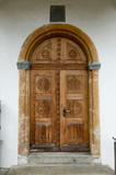 Porte d'église, Haut-Valais suisse